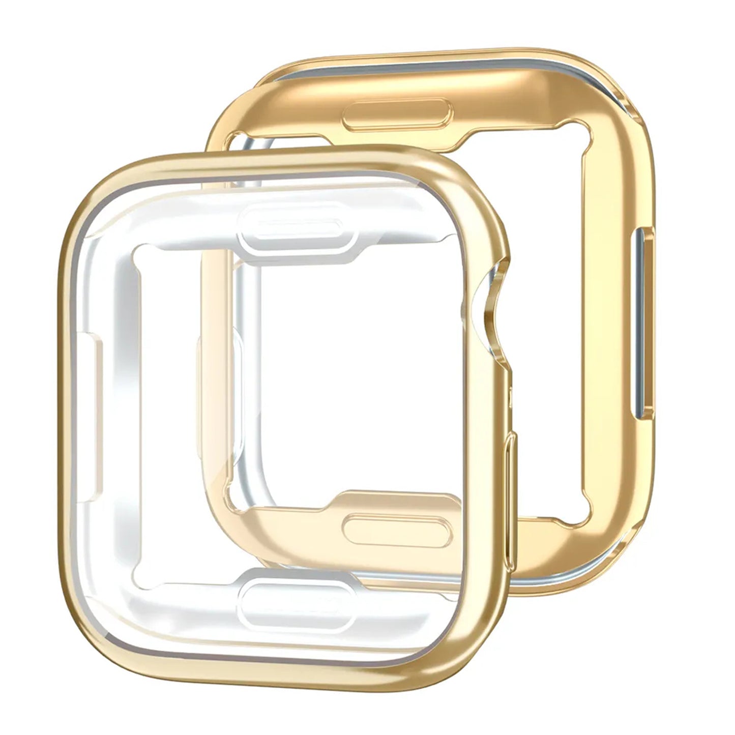 Silikon Case für Apple Watch Series 1-9 Cover 38-49mm 360 Grad Schutz Hülle TPU