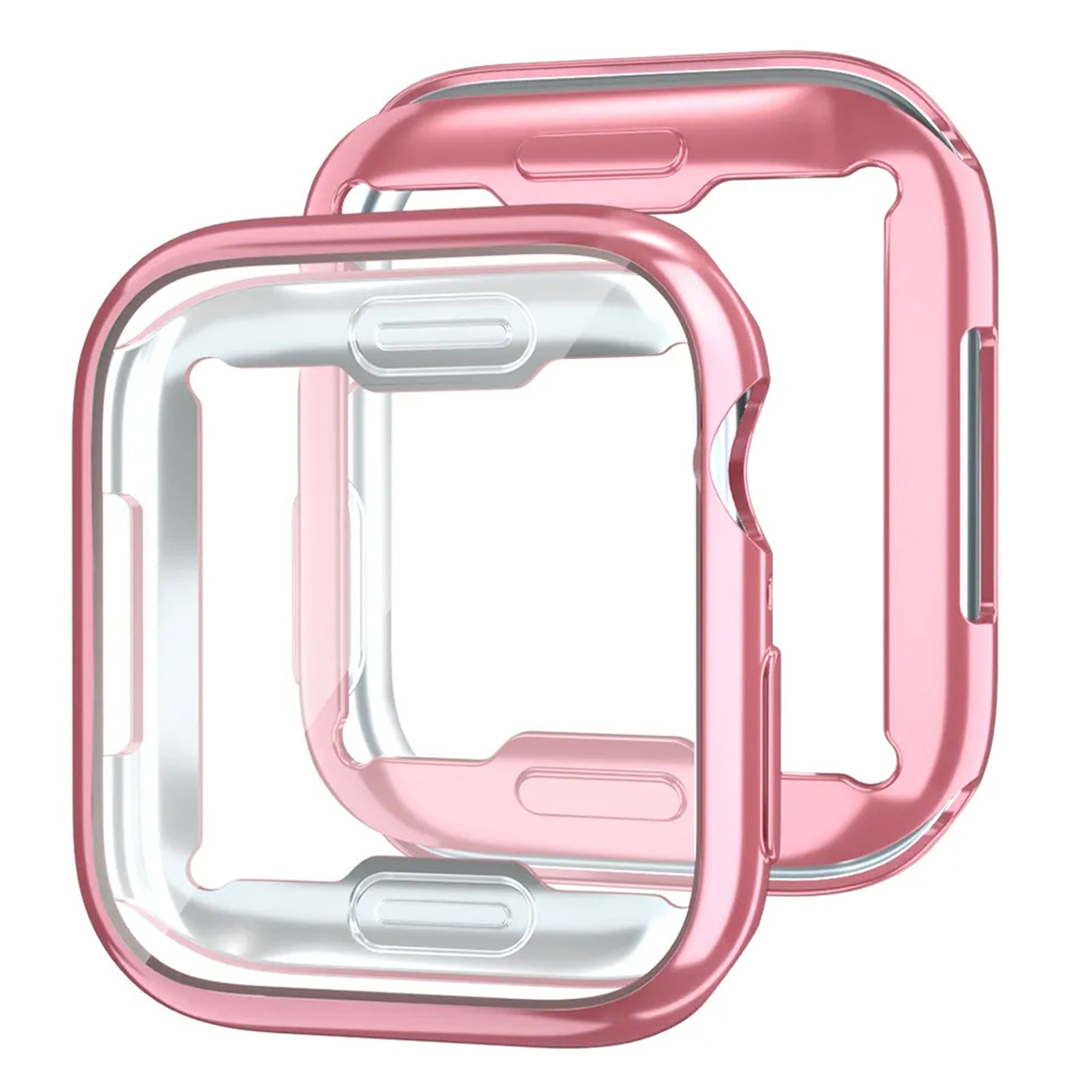 Silikon Case für Apple Watch Series 1-9 Cover 38-49mm 360 Grad Schutz Hülle TPU