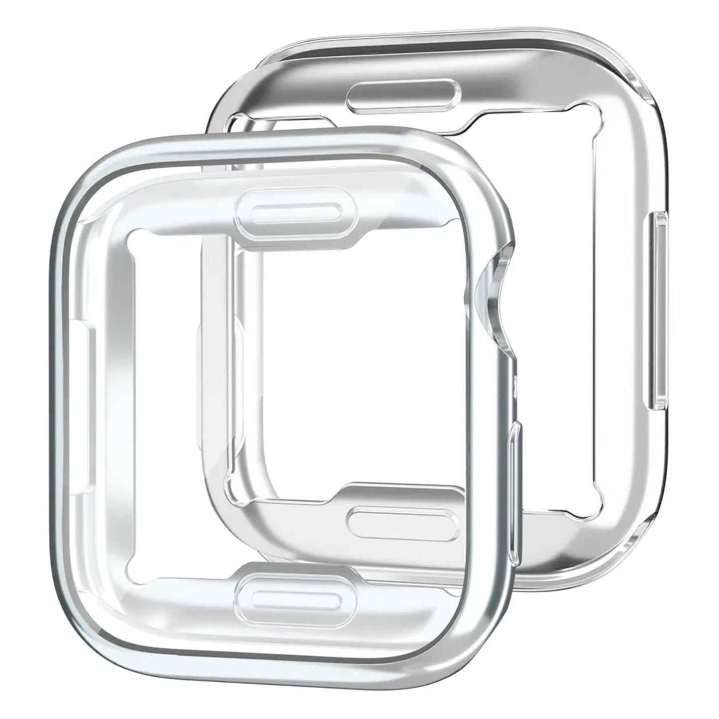 Silikon Case für Apple Watch Series 1-9 Cover 38-49mm 360 Grad Schutz Hülle TPU