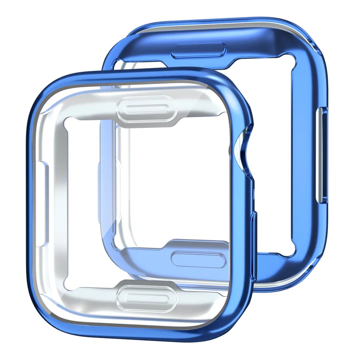 Silikon Case für Apple Watch Series 1-9 Cover 38-49mm 360 Grad Schutz Hülle TPU