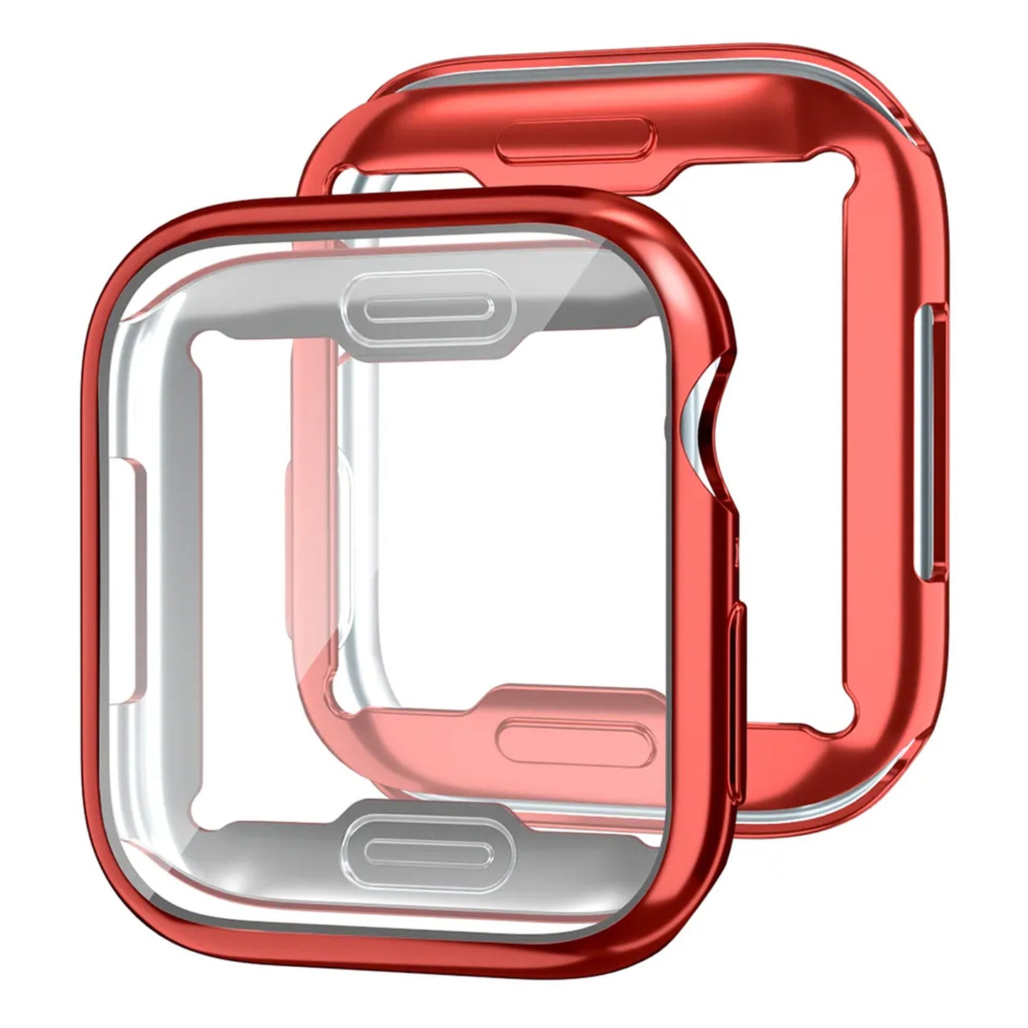 Silikon Case für Apple Watch Series 1-9 Cover 38-49mm 360 Grad Schutz Hülle TPU