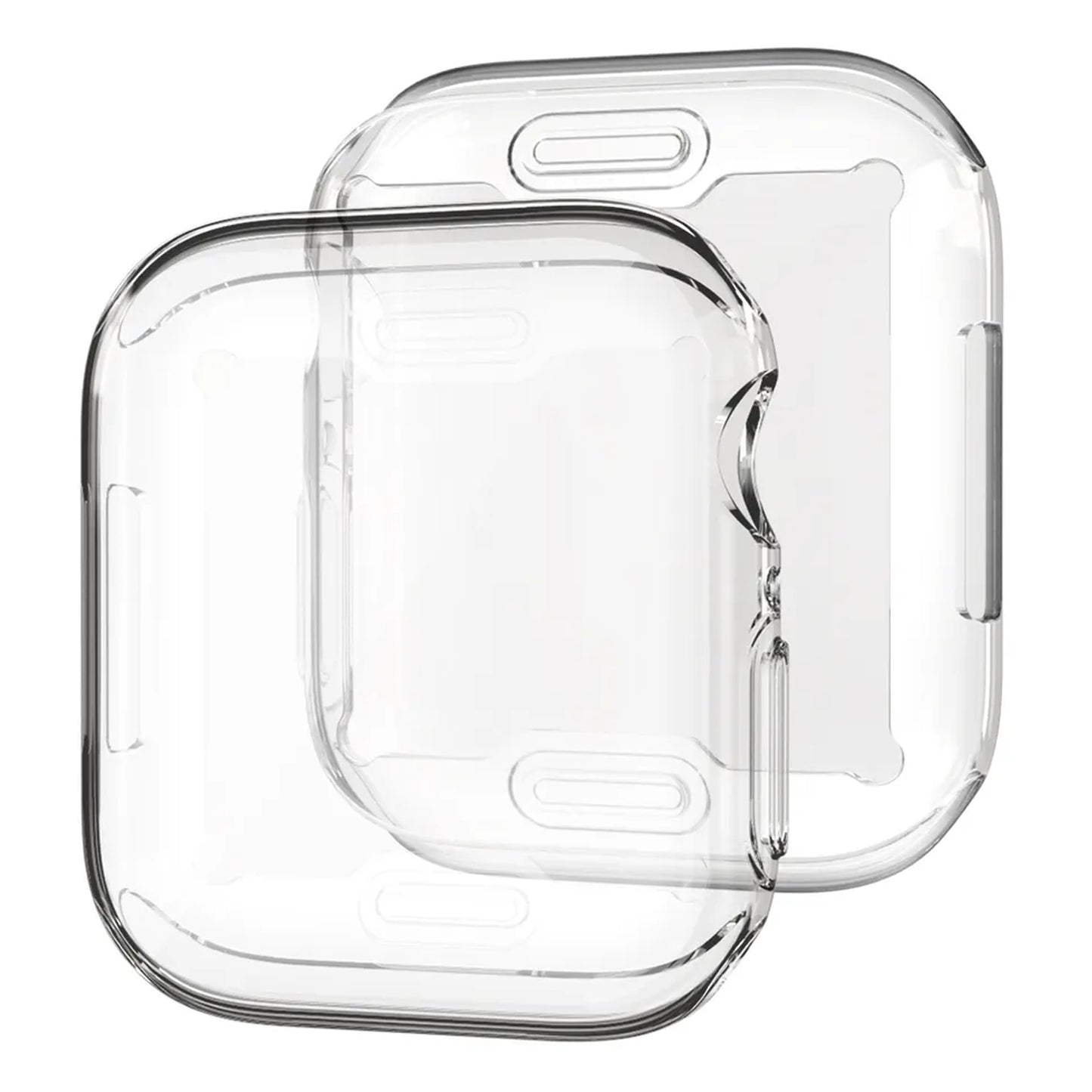 Silikon Case für Apple Watch Series 1-9 Cover 38-49mm 360 Grad Schutz Hülle TPU