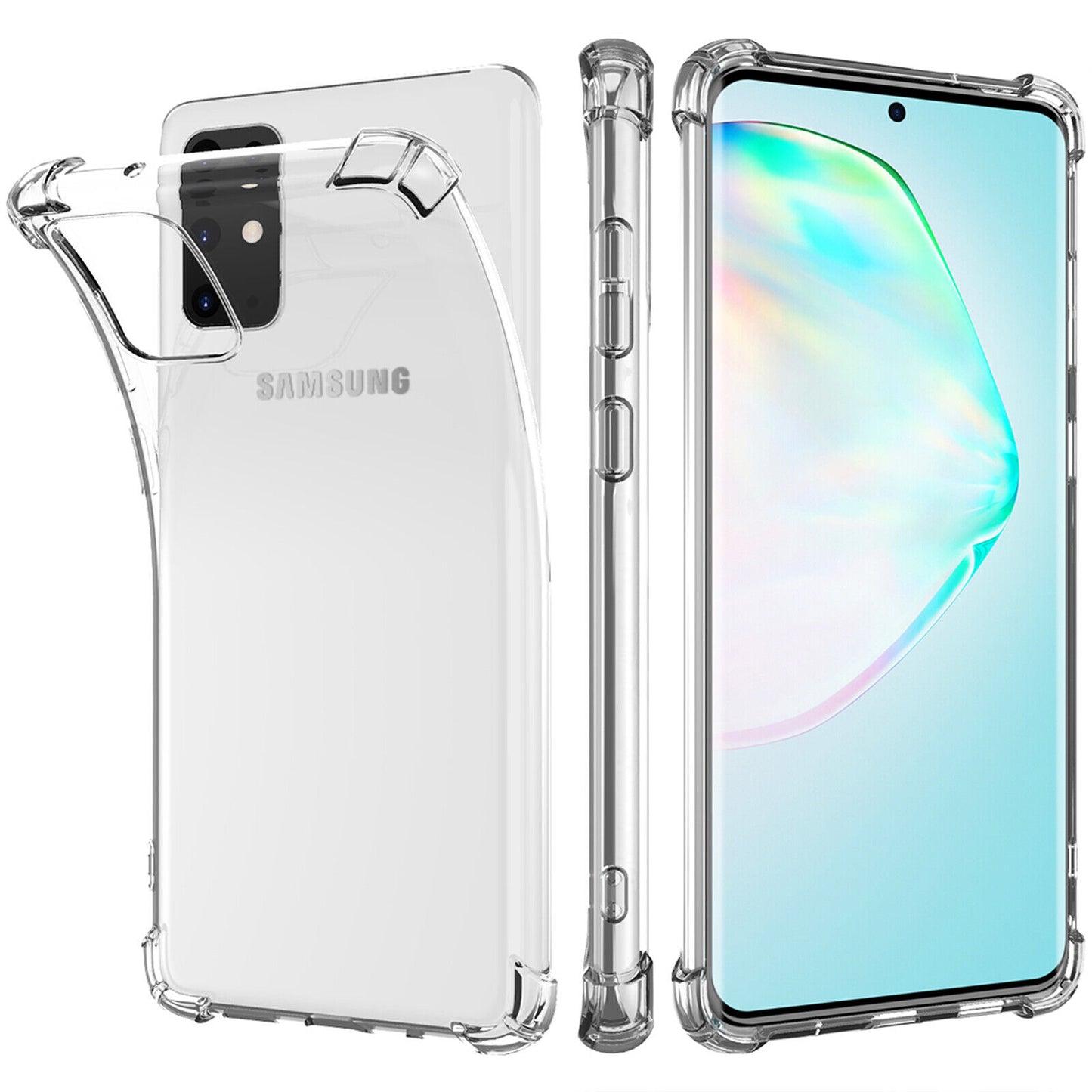 Schutz Hülle für Samsung Galaxy S24 S23 S22 S21 S20 FE Plus Ultra Bumper Cover