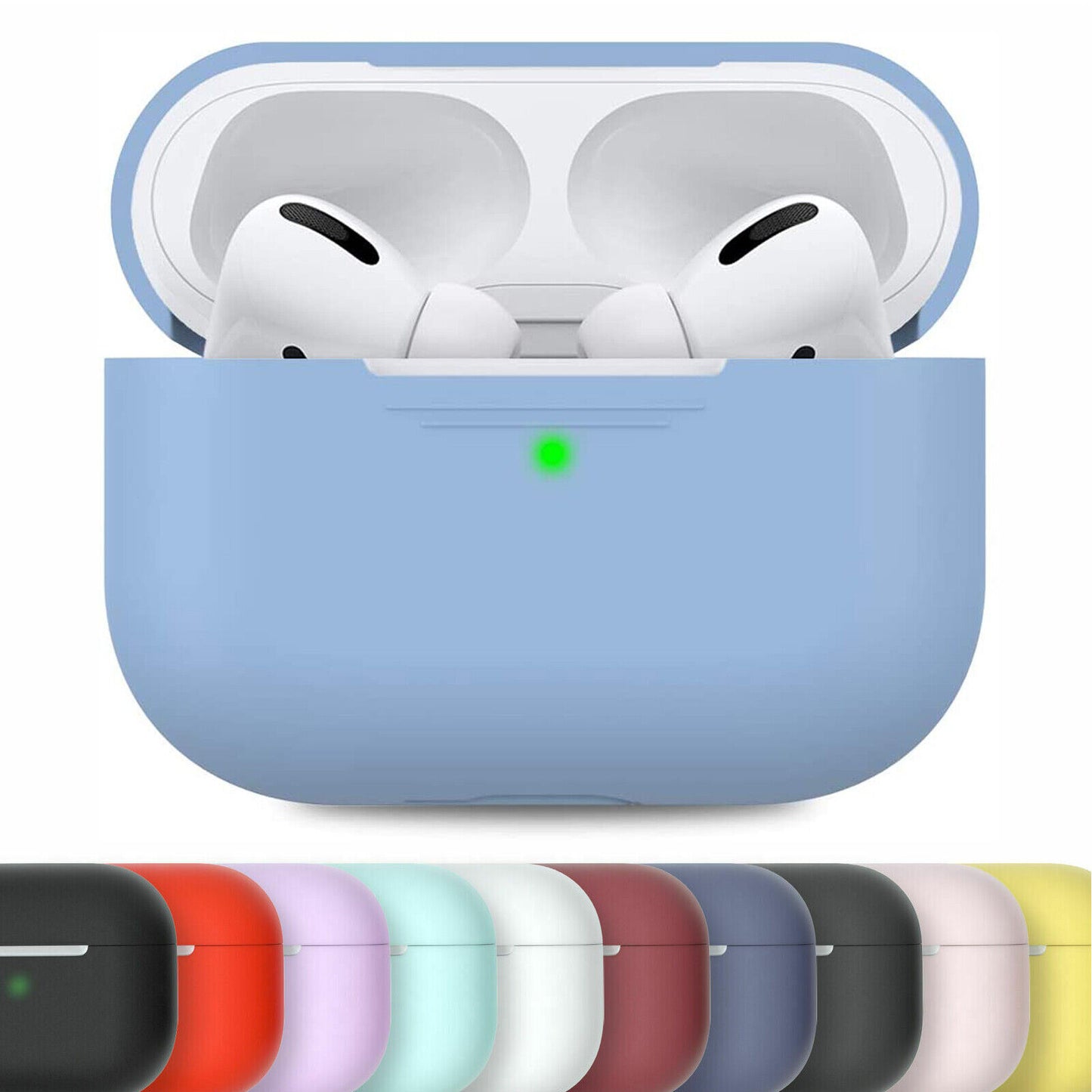 Hülle Apple Airpods Pro 2 / 1 Generation Case Silikon Schutzhülle Tasche Cover