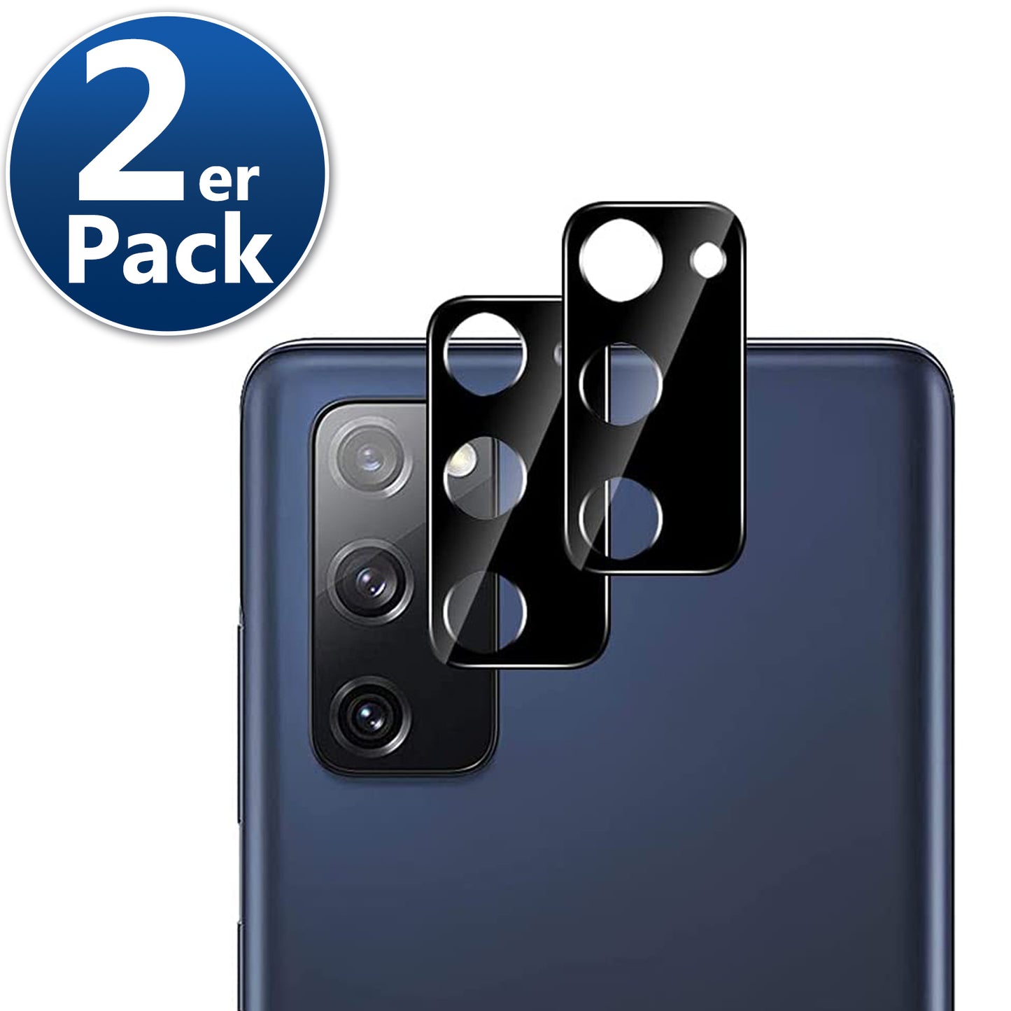 2x Kameraschutz Glas für Samsung Galaxy S24 S23 S22 S21 S20 Fe Plus Ultra Panzer