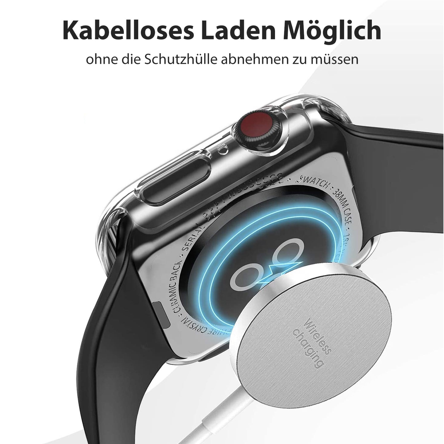 Hülle für Apple Watch Series 1-9 | 44 45 49 mm Schutz Case 360-Grad Cover
