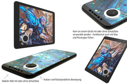 2x Handy Controller Joystick Mobile Gaming Stick für Android IOS Touch Pubg COD