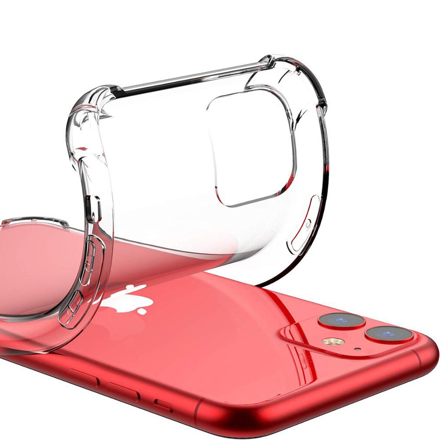 Handy Hülle iPhone 16 15 14 13 12 11 XS XR 8 Pro Max Mini Silikon Schutz Bumper