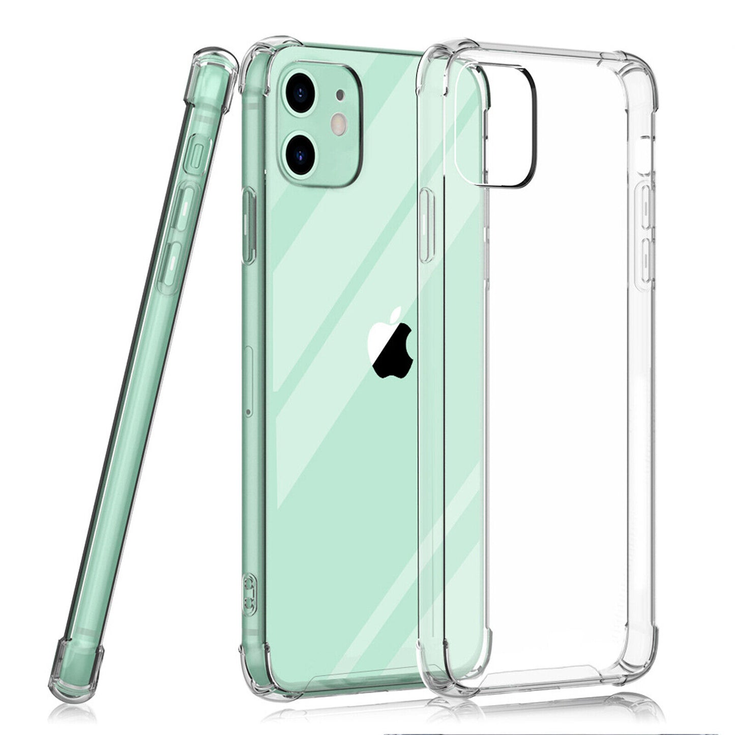 Handy Hülle iPhone 16 15 14 13 12 11 XS XR 8 Pro Max Mini Silikon Schutz Bumper