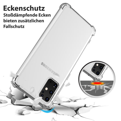Schutz Hülle für Samsung Galaxy S24 S23 S22 S21 S20 FE Plus Ultra Bumper Cover