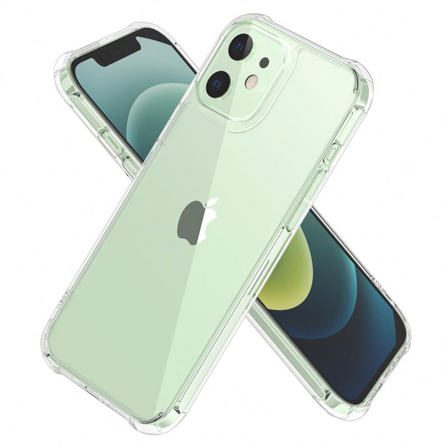 Handy Hülle iPhone 16 15 14 13 12 11 XS XR 8 Pro Max Mini Silikon Schutz Bumper