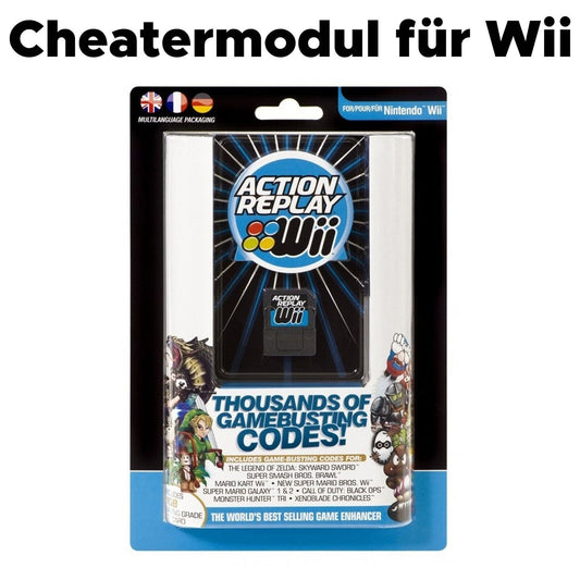 Datel Action Replay Wii 1GB Cheat Modul Schummelmodul für Nintendo Wii Spiele